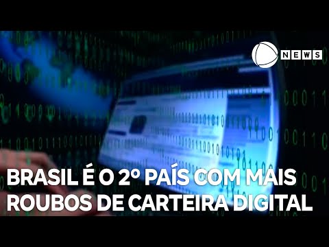 Brasil é o 2º país mais atacado por vírus que rouba carteiras digitais