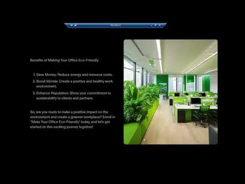 Make your office eco friendly