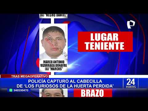 “Los Furiosos de la Huerta Perdida”: cae banda criminal que extorsionaba a colectiveros