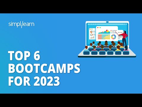 Top 6 Bootcamps For 2023 | 6 Best Bootcamps For 2023 | Best IT Bootcamps for Beginners | Simplilearn