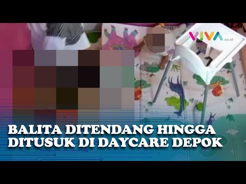 GAK PUNYA HATI! Rekaman CCTV Balita Disiksa di Daycare