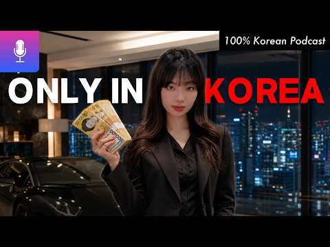 【30-Min Korean Listening】Unique Jobs in Korea | Intermediate