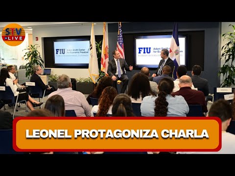 Participación del ex Presidente Leonel Fernández en el conversatorio de la FIU