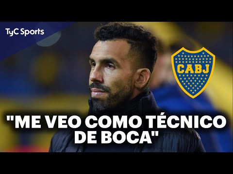 CARLOS TÉVEZ EN TyC SPORTS  EL BOCA DE RIQUELME, ALMIRÓN, EL SUPERCLÁSICO CON RIVER Y MÁS