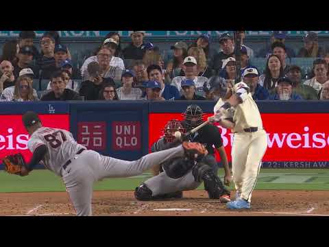 윌 스미스가 홈런을 터뜨리며 LA 다저스가 리드를 잡았습니다! | MLB 하이라이트