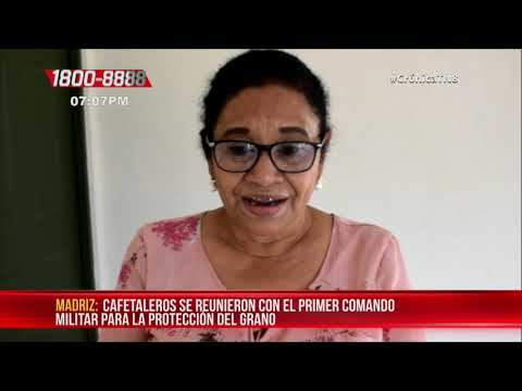 Ejército de Nicaragua se prepara para el plan cosecha cafetalera en Madriz