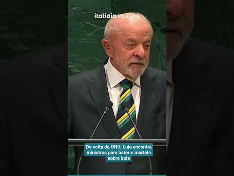 DE VOLTA DA ONU, LULA ENCONTRA MINISTROS PARA BATER O MARTELO SOBRE BETS