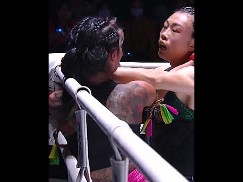 RELENTLESS 😤 Can Yu Yau Pui overwhelm Supergirl when they face off at  ONE Fight Night 41?