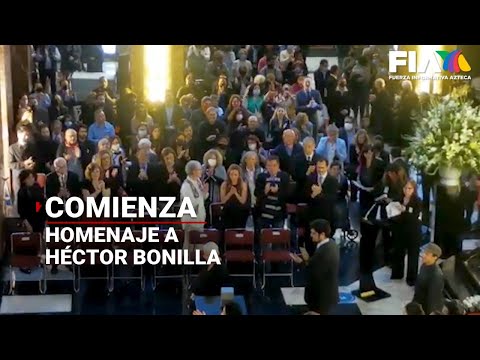 Inicia el homenaje a Héctor Bonilla en el Palacio de Bellas Artes