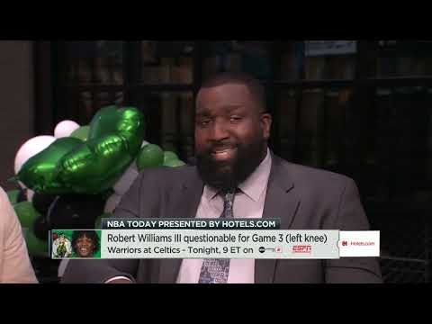 Kendrick Perkins calls for Celtics to NOT play HERO BALL in Game 3! | NBA Today video clip