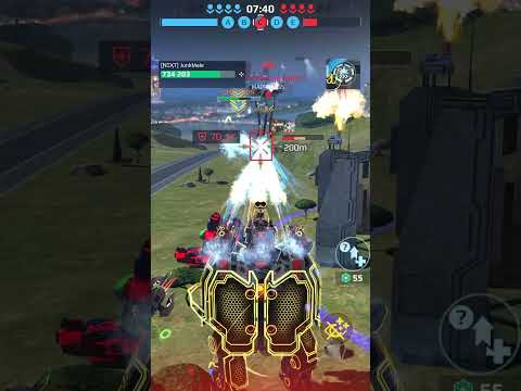 #UE #Shell camps out on red home #warrobots War Robots #gaming #wr #livinglegend
