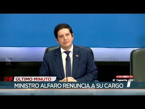 Federico Alfaro renuncia al cargo de ministro de Comercio e Industrias