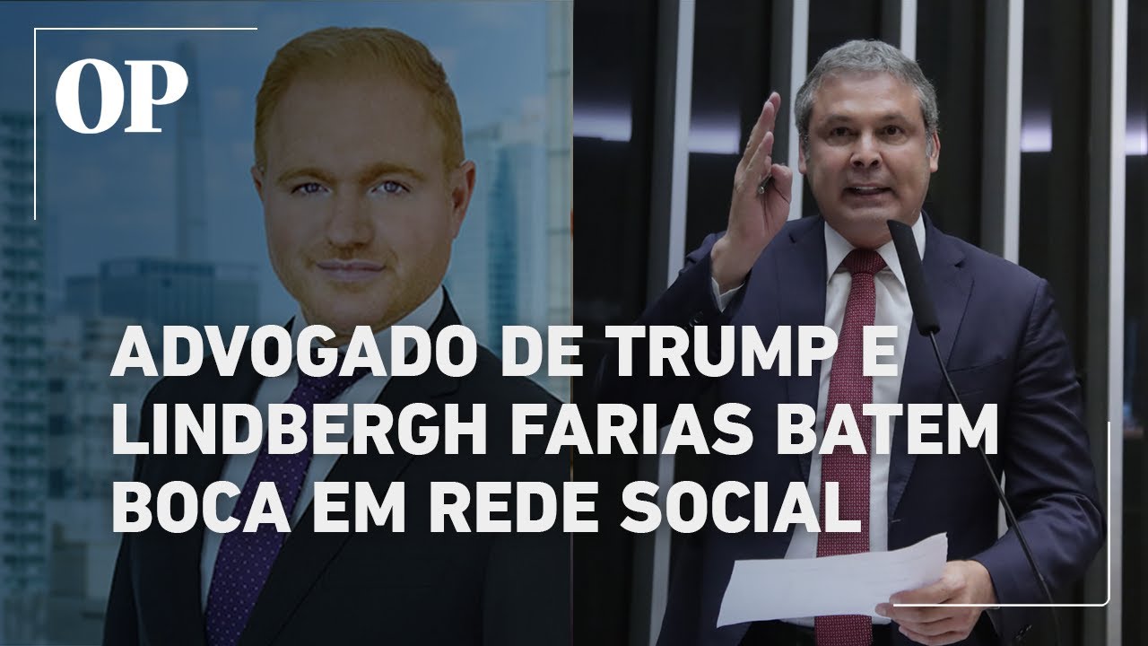 Advogado de Trump e Lindbergh Farias discutem em rede social sobre indiciamento de Bolsonaro