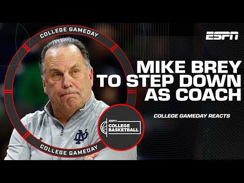 Notre Dame head coach Mike Brey to step down at end of season | College GameDay
