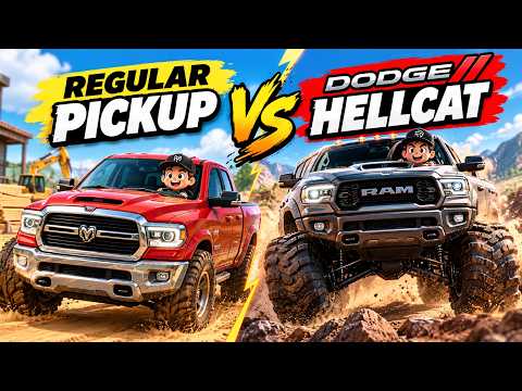 Two Types of Pickup Trucks: Workers <strong>vs</strong>. Monsters. #<strong>car</strong> #automobile #cartok