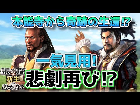 ＜信長の野望・新生PK＞本能寺からの二年の空白？（淡路小田家、一気見用）