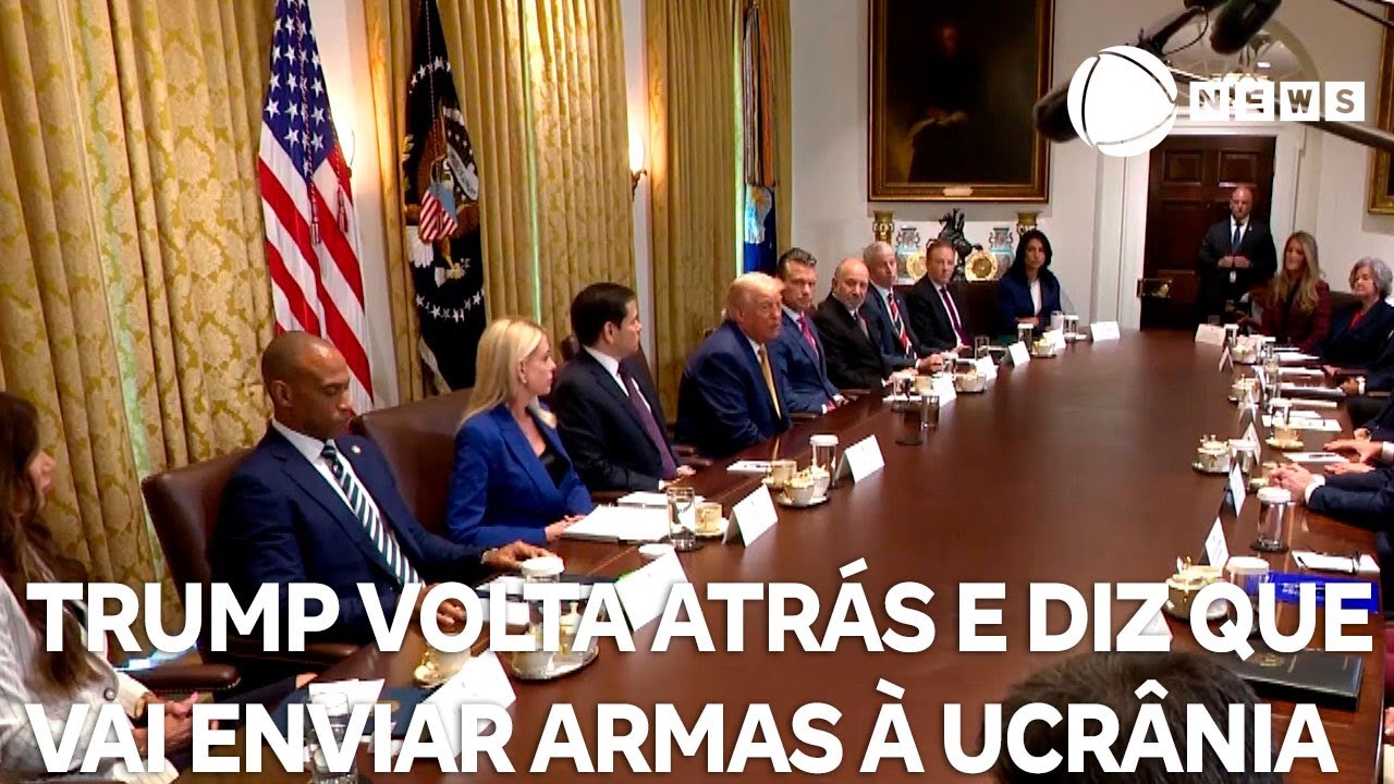 Trump volta atrás e diz que vai enviar armas à Ucrânia
