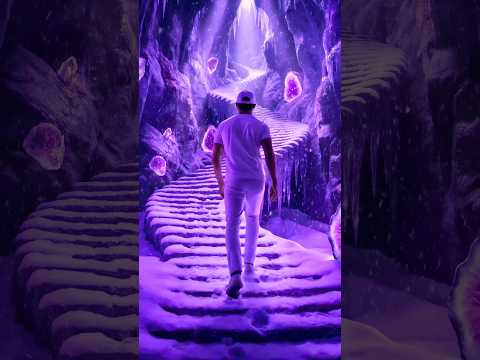 Electric Purple Snow: Alien Winter World (AI Video)