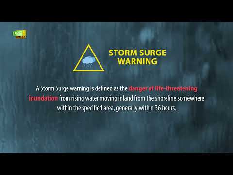What is a Storm Surge Warning?
