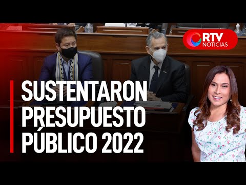Bellido y Francke sustentaron el presupuesto público 2022 - RTV Noticias