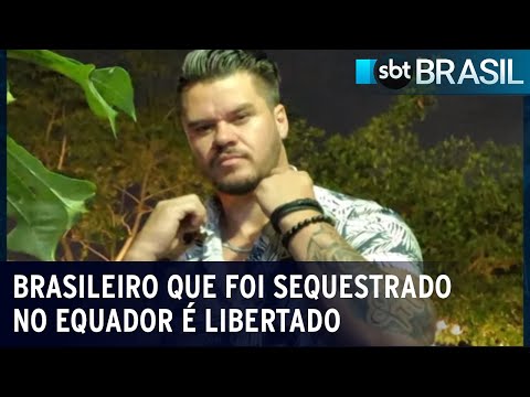 Empresário brasileiro que foi sequestrado no Equador é libertado | SBT Brasil (10/01/24)