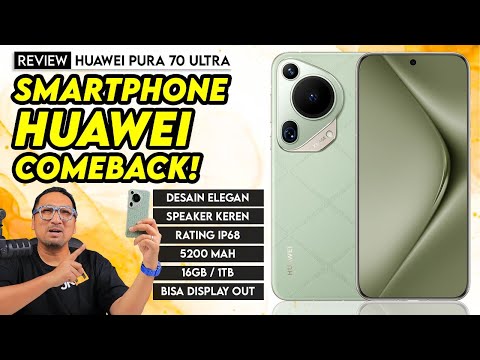 Flagship HUAWEI Datang Lagi! Kamera Smartphone Terbaik Masa Kini? | Review HUAWEI Pura 70 Ultra