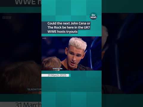 Could the next John Cena or The Rock be here in the UK? WWE hosts tryouts | ITV News