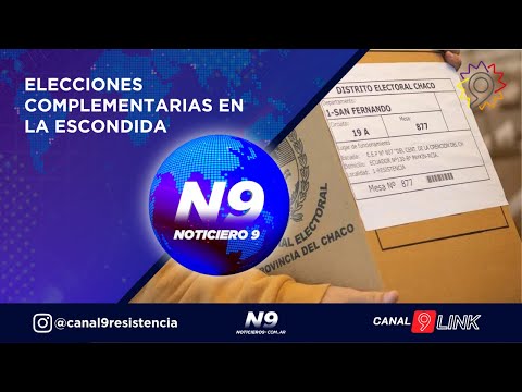 ELECCIONES COMPLEMENTARIAS EN LA ESCONDIDA - NOTICIERO 9 -