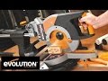 Evolution Power Tools  RAGE3 Multipurpose Sliding Mitre Saw Range 