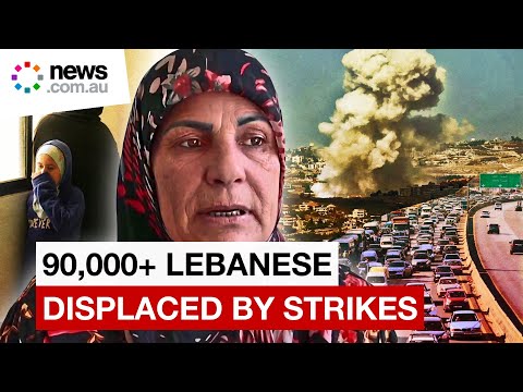 Lebanese recount ordeal of fleeing Israeli strikes