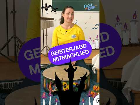 GEISTERJAGD 👻 MITMACHLIED Kita | Grundschule #flohimohrtv