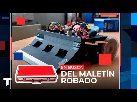 Ladrones robaron un prototipo de robot en Temperley | EN BUSCA DEL MALETÍN ROBADO