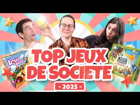 LES MEILLEURS JEUX DE SOCIÉTÉ DE 2025 - Notre bilan à mi-année
