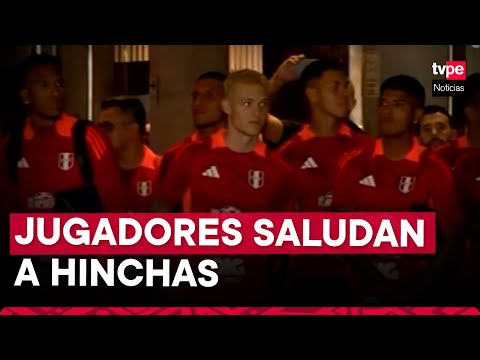 Perú vs. República Dominicana: seleccionados saludaron el aliento de los hinchas