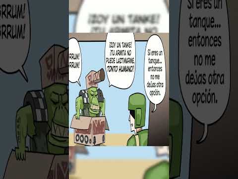 TANKE ORKO #warhammer40000 #comicdub #shorts