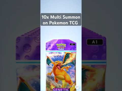 POKEMON TCG 10X Multi Summon on Genetic Apex Charizard