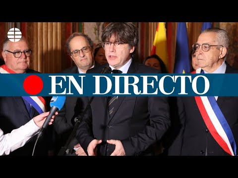 DIRECTO: Puigdemont participa en un acto del Consell de la Republica en Perpiñán