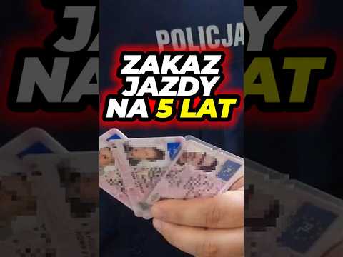 Prawo jazdy straci 70 tysięcy kierowców❓