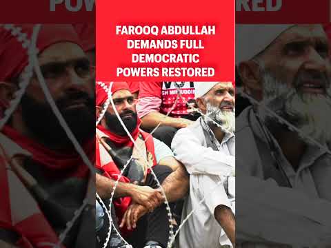 J&amp;K Statehood long overdue says Farooq Abdullah | #jammukashmir