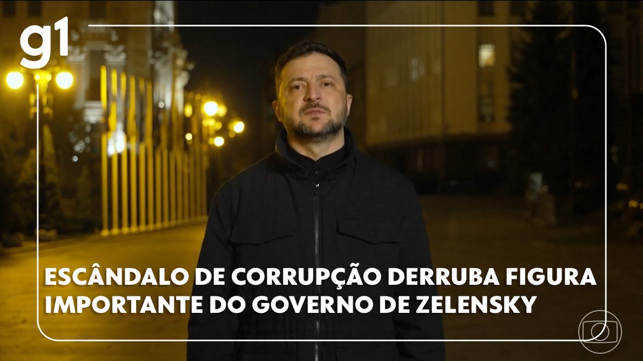 Escândalo de corrupção na Ucrânia derruba figura importante do governo de Zelensky