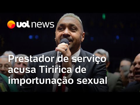 Prestador de serviço acusa Tiririca de importunação sexual em São Paulo