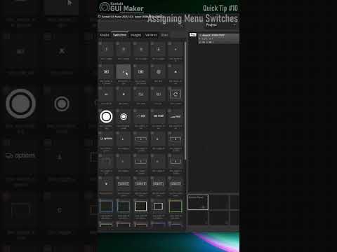 Quick Tip #10 - Assigning Menu Switches (Kontakt GUI Maker 2024) #kontakt #howto #rigidaudio