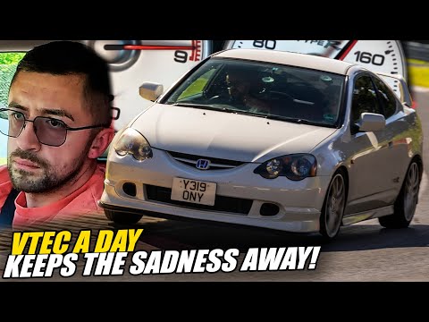 After Crash Confidence Recovery: Honda Integra Type R DC5 // Nürburgring