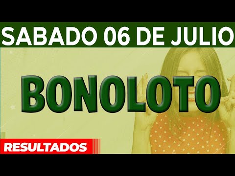 Resultado del sorteo Bonoloto del Sábado 6 de Julio del 2024.