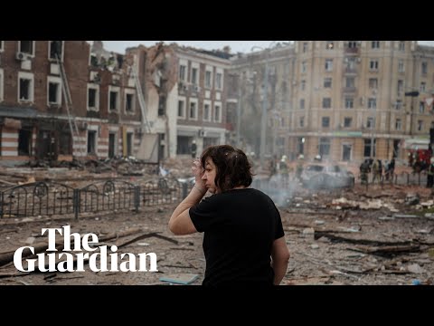 'Everything got blown out': Russia strikes Kharkiv with two ballistic missiles