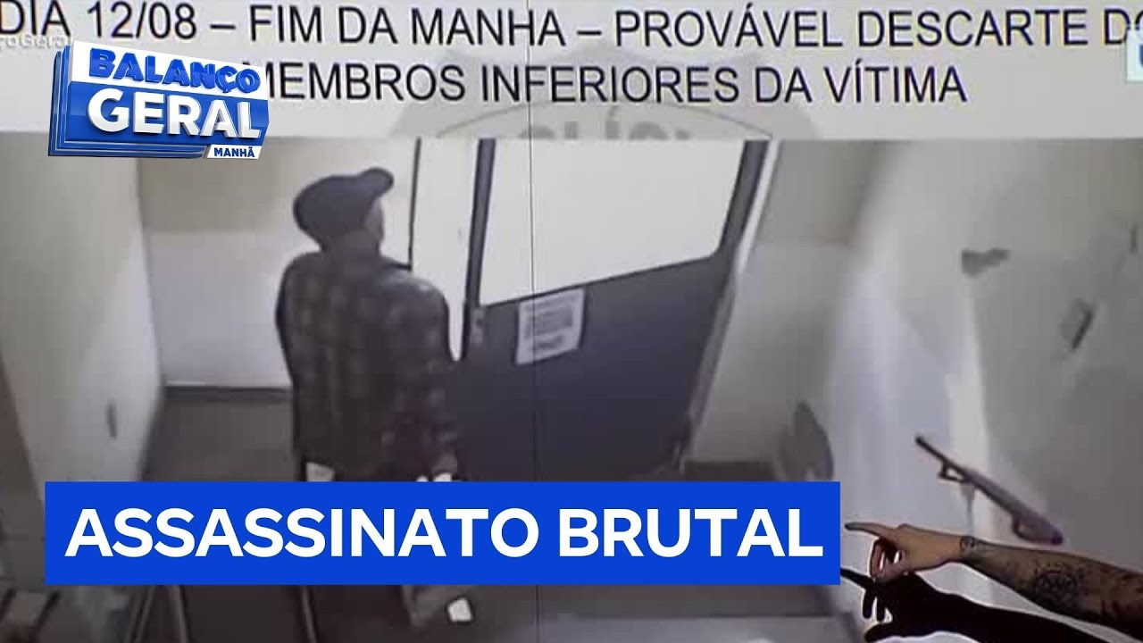 Imagens mostram ação de homem que matou namorada e abandonou partes do corpo em Porto Alegre
