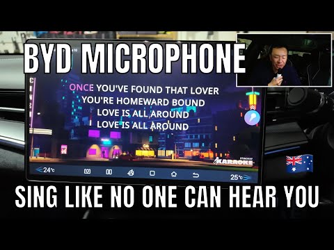 BYD Karaoke Microphone Sing-Along 🎤🎶 Better Man by Robbie Williams