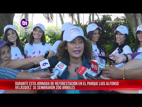 Candidatas a Miss Teen Nicaragua 2020 participan en jornada de reforestación – Nicaragua
