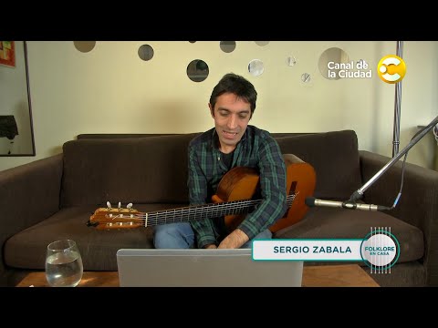 Entrevista a pura música con Sergio Zabala en Folklore en Casa