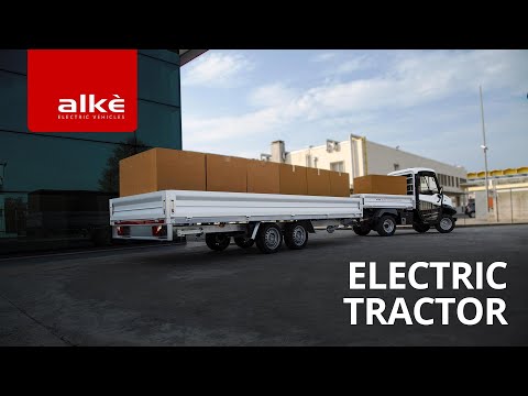 Alkè electric transport tractor | High quality standards